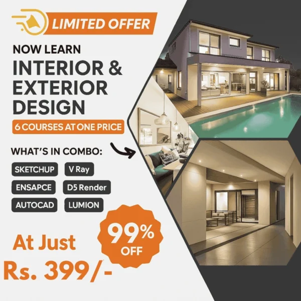 Complete Interior & Exterior Design Mastery Course Bundle